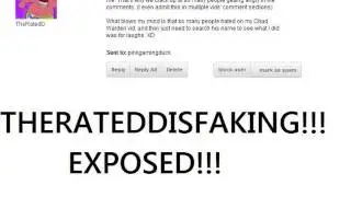 THERATEDD EXPOSED!!! HE IS FAKE!!!