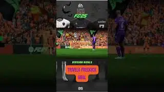 Trivela Free Kick Goal! Fc25 #fc25 #fc #trivela #goal #freekick #epic #cool #eafc #halloween #fut