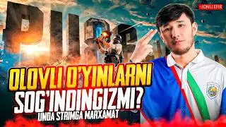 TOP-1 CHIQA OLMAYABMAN JALBA BERINGLAR CHIQIB OLEY😭  ➤ 🇺🇿🔥- PUBG MOBILE