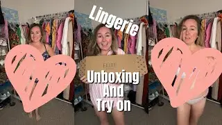 Elite by Adore me Lingerie Try on