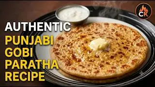 Gobi Paratha Authentic Punjabi.Cauliflower Stuffed Indian Flatbread Recipe from Chawla's