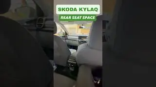 SKODA KYLAQ😍REAR SEAT SPACE👍| REAR KNEE ROOM| क़ायलैक | ਕ਼ਾਇਲੈਕ | కైలాక్ | கைலாக்| കൈലാക് | কাইলাক