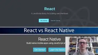 React Native Tutorial - Getting Started #3 - React vs React Native