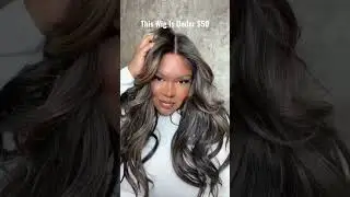 Can you believe this wig is under $50?!?! 😮 #syntheticwigs #hairstyles