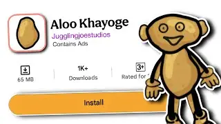 I Found On Play Store Aloo Funny Games | Aloo Khayoge 🤣😂