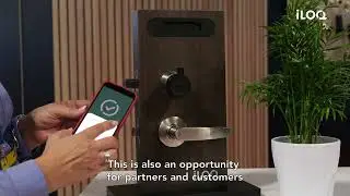 iLOQ smart locks at the 2024 Security Canada Central show