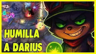 HUMILLA a DARIUS con TEEMO TOP 😈