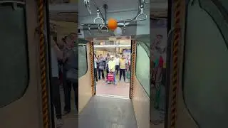 Automated Door Close AC Local Train #shorts