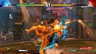 Street Fighter V Game Play - Survival Mode (Hard) - Nash 1