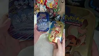 Unbox Pokemon mini tins! #pokemon #tcg #pokemoncards #tradingcards #pokemontcg #games #pikachu