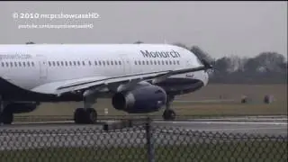 Monarch Airlines A321 | Take Off | 23R Manchester Airport