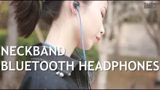 Neckband Bluetooth Headphones Macaw TX - GearBest