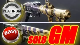 BRAVE Weapons VS Solo Grandmaster Nightfall - HAMMERHEAD & Mountaintop - Lake Of Shadows (Platinum)