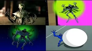Ben 10: All Benchip/Nanomech/Teeny-Weeny Transformations