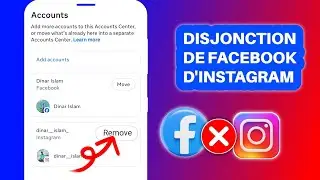Comment dissocier Instagram de Facebook ||Android / iPhone