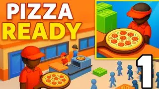 Pizza Ready | Stickman Pizza Restaurant Simulator Game | Gameplay Walkthrough Part 1 (IOS, Android)