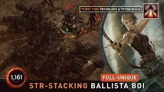 Trying out a Ballista Boi for the first time !【Full-Unique + STR Stacking Replica Iron Commander】