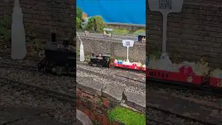 Christmas Trains at Butterley Garden Railway #bgra #train #trainspotting #railroad #littletrain
