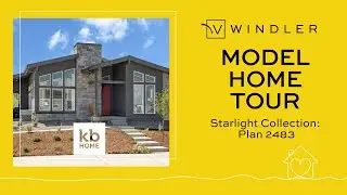 Windler | KB Home's Starlight Collection Plan 2483 Model Home Tour | New Homes in Aurora