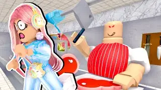 &Eacute;CHAPPER AU PIRE BOUCHER HORRIBLE DE ROBLOX! (ESCAPE THE BUTCHER SHOP OBBY)