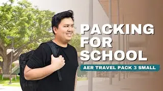 Packing for School // Aer Travel Pack 3 Small