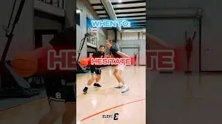 When to HESITATE, COUNTER, or SEPARATE!🔑‼️ #basketballtrainer #basketball #basketballdrills