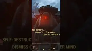 Sentry bot has a error - fallout 4