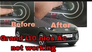 Hyundai grand i10 nios ac not working !!atmosphere temperature sensor!!wrong value atmosphere temp