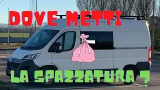 DOVE METTERE LA SPAZZATURA ALL' INTERNO DEL VAN