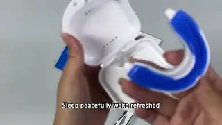2025 New Comfortable Fit Anti-Snore Device - Personalized Adjustable Mouthguard for Snoring Relief