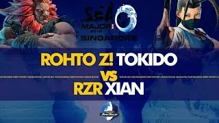 Rohto Z! Tokido (Akuma) vs RZR Xian (Ibuki) - Asia Finals 2019 Top 8 - CPT 2019
