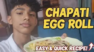 Chapati EGG Roll special recipe🥚🌯