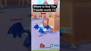 Anime Eternal Where to find The Paladin #roblox #animeeternal #anime