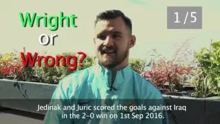 How good is Bailey Wright&rsquo;s football knowledge?