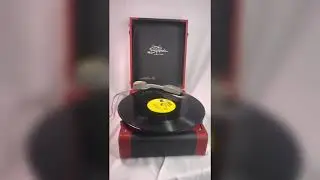 Vintage Symphonic Suitcase Tube Record Player (Testing For eBay Listing)