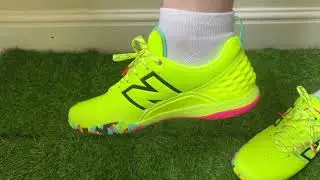 Обзор кроссовок New Balance Audazo Indoor V6 Pro &mdash; на ногах и распаковка ASMR! (4K)