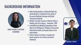 EVALUATING THE ROLE OF FIRST METRO INVESTMENT CORPORATION