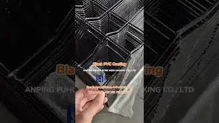 FHZZ&reg; V-Bend Security Fence, Black PVC Coated Welded Wire Mesh Fence, Security Fencing Materials