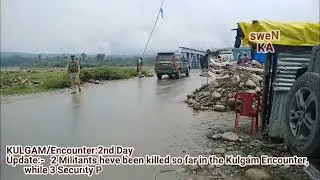 Kulgam operation enters second day.
