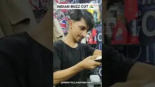 Indian Buzz Hair Cut