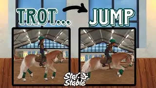Jumping from trot + improved gait transitions! | Koko Riverstar