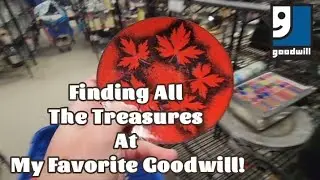 Finding All The Treasures At My Favorite Goodwill! - Shop Along With Me - Goodwill Thrift Store