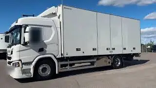 2021 Scania P360 4x2 Box Truck