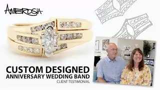 Custom designing a wedding band for my unique engagement ring