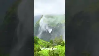 Reverse Waterfall in Maharashtra &ndash; Nature&rsquo;s Magic! #indiatravel #maharashtra #waterfall