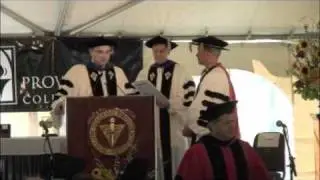 Providence College's 2010 Academic Convocation