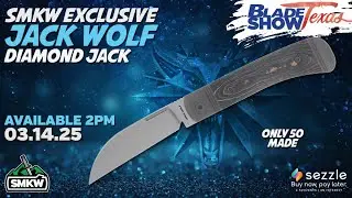 New Jack Wolf Diamond Jack SMKW Exclusive | Blade Show Texas 2025