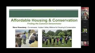 Funding Futures Hudson Valley Alliance for Housing and Conservation with Steve Rosenberg 10 1 25