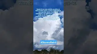 Congestus em intensifica&ccedil;&atilde;o no dia 07 de abril de 2024 #StormsRetr&ocirc;