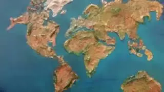 World Map on Canvas by VideoShow